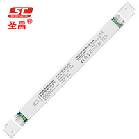 Driver LED Dimmable 12V 24V 100W à Tension Constante Triac/0-10V PWM Étanche 5-en-1 pour Bande LED et Éclairage Sortie CA