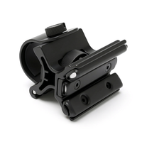 Support de montage magnétique tactique de 1 pouce à dégagement rapide pour lampe torche avec barre magnétique réglable