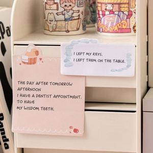 Creative Multi-Color Self-Adhesive Cartoon Cute <b>Memo</b> <b>Pads</b> High Quality Office Supplies for Learning and School Use Must-Have - Product Image 3