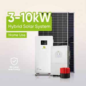 10000W Solar Hybrid Power System 10Kw 8K 3Kw Kit With Battery and Seamless On-<b>grid</b> & Off-<b>grid</b> Switching 20ms Backup Power. 98% - Product Image 1