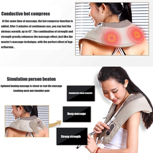Masajeador inteligente de espalda y cuello <span class=keywords><strong>Zyllion</strong></span> Shiatsu - Product Image 3