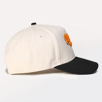 Gorra Deportiva Personalizada de Dos Colores para Hombre y Mujer, con Estructura de 5 Paneles, Bordada, Estilo Béisbol, Venta al Por Mayor
