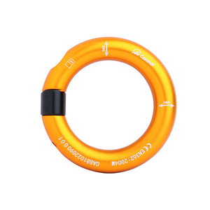 Anillo de elevación desmontable de 12 mm con apertura, color dorado, conector para cinturón de seguridad, uso industrial - Product Image 3