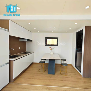 Villa Modulaire de Luxe 40 pieds pour Camping, Cabine Mobile <span class=keywords><strong>Apple</strong></span>, Maison Préfabriquée, Conteneur Préfabriqué avec Salle de Bain - Product Image 6