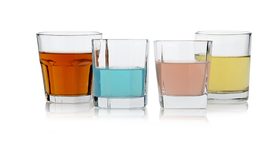 Wholesale Products Reusable Water Cup Beer Glass Whiskey Cup Hot Selling Glass Whiskey Cup
