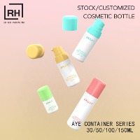 Flacon cosmétique de luxe sans air 30 50 100 150ML, contenants personnalisables, couleur au choix, pour crème visage, lotion corporelle, emballage de soins de la peau