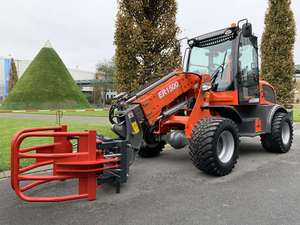 Chargeuse sur pneus télescopique compacte de 1500 kg, chargeuse frontale articulée pour l'agriculture et la construction ER1500 - Product Image 2