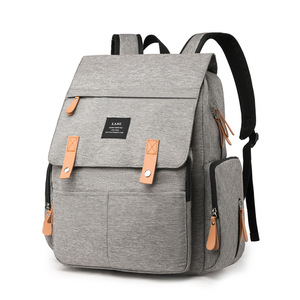 Waterproof Diaper Backpack Multifunctional <b>Maternity</b> <b>Bag</b> Large Capacity Baby Travel Backpack with Stroller Hooks and USB Port - Product Image 5