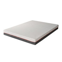 Gel-Memory-Schaum Matratze in King-Size und Einzelgröße, Umweltfreundlich, Druckentlastend, Hochdichter Schaum, Heimtextilien in einer Box
