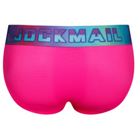 Caleçons Boxers Respirants en Nylon Transparent pour Hommes - Taille Basse, Fentes Latérales Hautes, Ceinture Élastique Ombrée