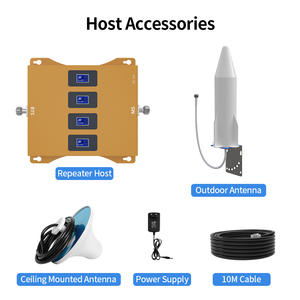 Amplificateur mobile Répéteur tri-bande Gsm 4g Wcdma Lte Signal cellulaire Téléphone de poche 13 Amplificateur de signal cellulaire à gain élevé Triple mini réseau - Product Image 6