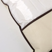 Poignée PVC Couverture Sac D'emballage Pour Oreiller Et Couette Personnalisé PVC Couette Textile Poussière Sac De Rangement