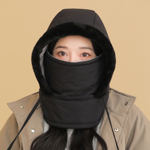 Lei Feng Hat Unisex Winter Riding Warm Face Mask Windproof Neck Warmer Headgear Adjustable Hood With Helmet Compatible - Product Image 2