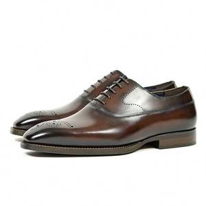 Chaussures Oxford pour hommes de haute qualité, confortables, antidérapantes, imperméables, conçues pour l'automne, pour le bureau, les mariages, les occasions formelles - Product Image 1