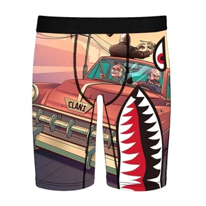 Ethica2023 Pantaloncini da Boxe Lunghi Personalizzati, <span class=keywords><strong>Intimo</strong></span> Casual da <span class=keywords><strong>Uomo</strong></span> Stampato, Taglia Extra Large 3XL - Product Image 4