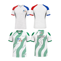 Europäische Fußballtrikot-Kollektion Fan-Version Spieler-Edition Mehrere Modelle Maßgeschneiderte Teamkleidung OEM ODM Großhandelslieferant