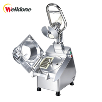 Máquina Cortadora de Vegetales y Repollo Comercial Welldone con Motor de 1000W de Alta Potencia