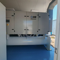 Unité de refroidissement industriel modulaire DYF à eau pour PLC, station froide intégrée pour la dissipation thermique des serveurs GPU et des centres de données