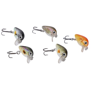 5 stuks mini-vislokdozen crankbait realistische vis-harde aasset met doos voor zeewater en zoetwatertype 2 - Product Image 4