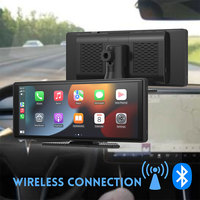 Lecteur multimédia de voiture 10,26'' écran tactile IPS, Carplay sans fil, Android Auto, moniteur de voiture portable universel, navigation, miroir