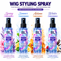 Spray Coiffant pour Perruques Marque Blanche – Protection Thermique, Anti-Frisottis, Démêlant pour Extensions et Perruques Synthétiques ou Cheveux Naturels – Soin Capillaire – MOQ