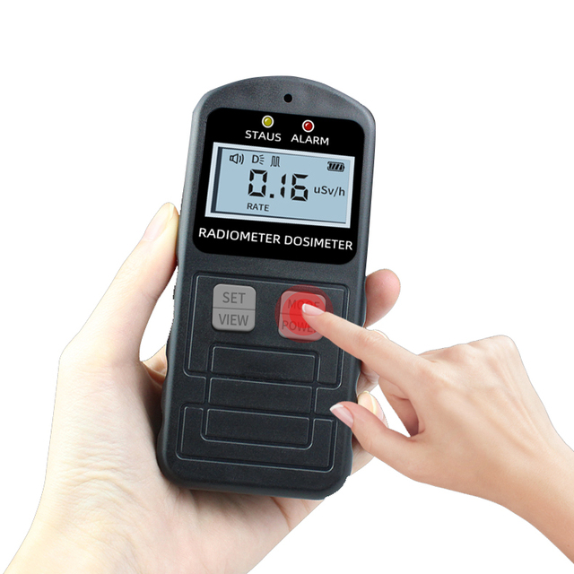 F9000 Nuclear Radiation Tester Geiger Counter Alarm  X-ray Radiometer Dosimeter
