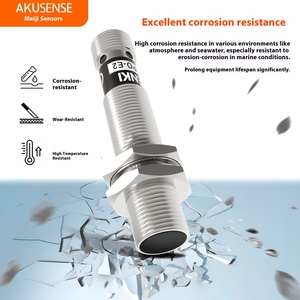 Cảm biến tiệm cận cảm ứng akusense M12 NPN đầu ra IP67 5-24V Đầu nối 4 chân bằng thép không gỉ 2-6.0mm Khoảng cách cảm biến - Product Image 3