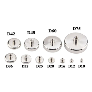 מגנט גדול הסיטונאי כוח גבוה סיטוני nodymium מגנט נדיר אדמה מרוקע מגנט סיר ניאודימיום עם חור - Product Image 3