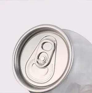 Botol teh susu kaleng plastik PET kustom botol kaleng Pop bir Soda untuk minuman
