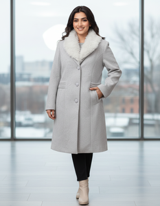 Pull en cachemire pur élégant pour femme, ultra doux, léger, chaud, tricoté, respirant, confortable, coupe décontractée - Product Image 6