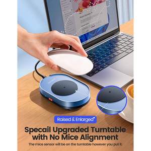 Vaydeer Mouse Mover M4 Dispositif de mouvement optique sans pilote, alimenté par batterie, agitateur de souris bleu marine en stock - Product Image 3