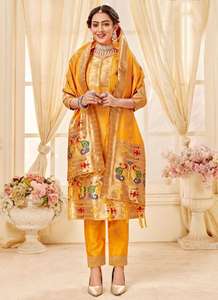 Prix d'usine en gros, robe Paithani cousue pour mariage et fête, costume Salwar disponible au prix de gros - Product Image 6