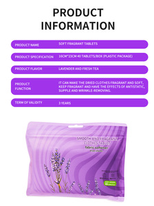 Giấy làm mềm vải tĩnh điện, giấy thơm làm mềm vải, giấy làm mềm vải dùng cho máy sấy, giấy thơm đặc biệt làm mềm vải - Product Image 6