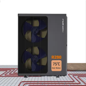 5 인치 LCD 열 펌프 디스플레이 EVI 뜨거운 판매 고품질 국내 3 in 1 히트 펌프 dhw 가열 냉각