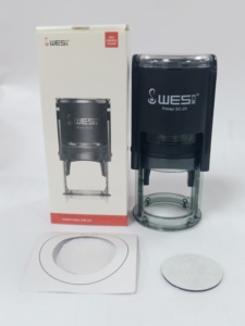 Con dấu cá nhân hóa có chữ cái, máy đóng dấu tên bác sĩ, tấm cao su làm dấu - Product Image 4