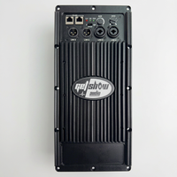 Procesador de Audio DSP Profesional Getshow DSP1600 2400W, Módulo Amplificador Clase D, Placa para Altavoz/Subwoofer, Recubrimiento en Polvo, 20-20KHz