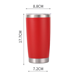 <span class=keywords><strong>Tazza</strong></span> <span class=keywords><strong>Termica</strong></span> per Auto in <span class=keywords><strong>Acciaio</strong></span> Inox 304 da 20oz con Logo Personalizzato, Isolamento Sottovuoto, Prestazioni Termiche 6-12 Ore, Design Moderno, Adattamento Universale - Product Image 4