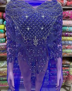 Blusa informal de alta demanda para niñas, pantalones cortos de punto, tamaño libre, tela Georgette bordada, logotipo con cuentas frontales para Primavera, transpirable - Product Image 4