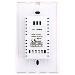 Treo tường Glass Touch Panel <span class=keywords><strong>Led</strong></span> <span class=keywords><strong>Dimmer</strong></span> chuyển đổi độ sáng đèn điều khiển DC12-24V cho màu duy nhất <span class=keywords><strong>LED</strong></span> Strip đèn - Product Image 6