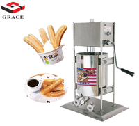 Grace - Stainless Steel Snack Machine, Manual Churros Maker