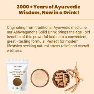 Chất Chống Oxy Hóa Tự Nhiên Hữu Cơ Kẽm shilajit Đen Maca Gốc Bổ Sung Panax Ginseng Chiết Xuất Nhân Sâm Ashwagandha Ksm66 Bột Cho Người Lớn - Product Image 4