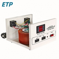 Stabilisateur de tension automatique monophasé SVC TND 1500VA en cuivre, régulateur servo-moteur entièrement automatique 140V-260V 220V 50Hz