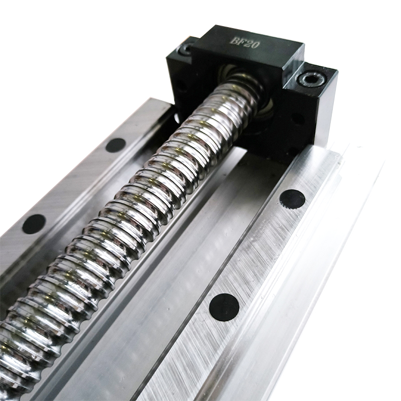 Tavolo Scorrevole 100mm Con Guida Lineare A Sfere, Vite Singola E Motore 42, Per Automazione Industriale