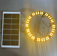Baumumfassende Lichtringe für Palmen aus Aluminium 48W 60W 72W 84W 96W 108W 120W Solar-LED-Baumumfassungsleuchte