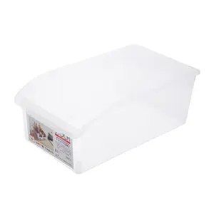 japanese style transparent refrigerator plastic storage basket drawer storage bin refrigerator drawer