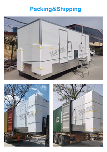 ห้องน้ำเคลื่อนที่แบบใหม่ 2 ห้องน้ำ ดีไซน์มาตรฐาน ห้องสุขาหรูหรา รถพ่วงห้องน้ำเคลื่อนที่ - Product Image 5