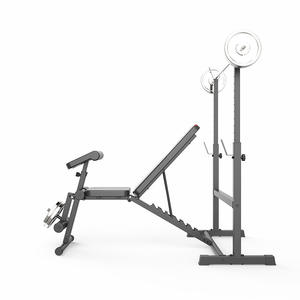 Équipement de fitness intérieur multifonctionnel réglable et pliable en métal, rack de musculation, rack de squat, <span class=keywords><strong>banc</strong></span> de musculation à domicile - Product Image 4