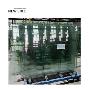 Altamente trasparente basso ferro da costruzione industriale in vetro solido galleggiante resistenza alla flessione uso esterno bagno scala cucina - Product Image 2