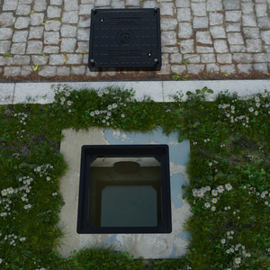 FRP scarico 350 mm EN124 B125 SMC tombino materiale fognario - Product Image 5