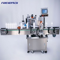 Nouvelle condition d'étiqueteuse de bouteille en verre auto-adhésive de machine d'autocollant vertical électrique entièrement automatique
